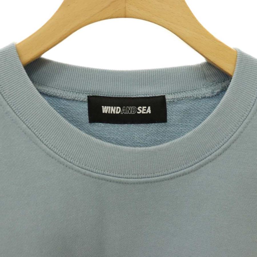 ウィンダンシー FROSTING LOGO CREWNECK スウェット ウィンダンシー WIND AND SEA FROSTING LOGO CREWNECK プルオーバー