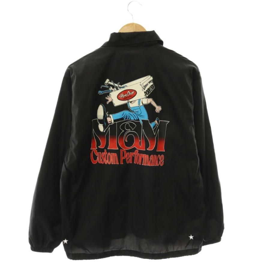ポークチョップ PORKCHOP ×M&M限定コラボロゴコーチジャケット
