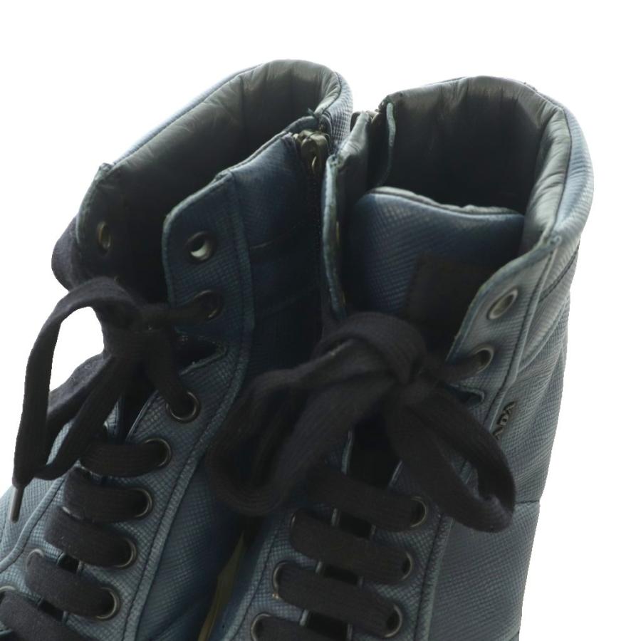 プラダ リネアロッサ PRADA LINEA ROSSA ハイカットスニーカー