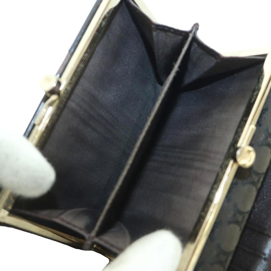 CELINE（セリーヌ） マカダム柄 二つ折り財布 コンパクトウォレット