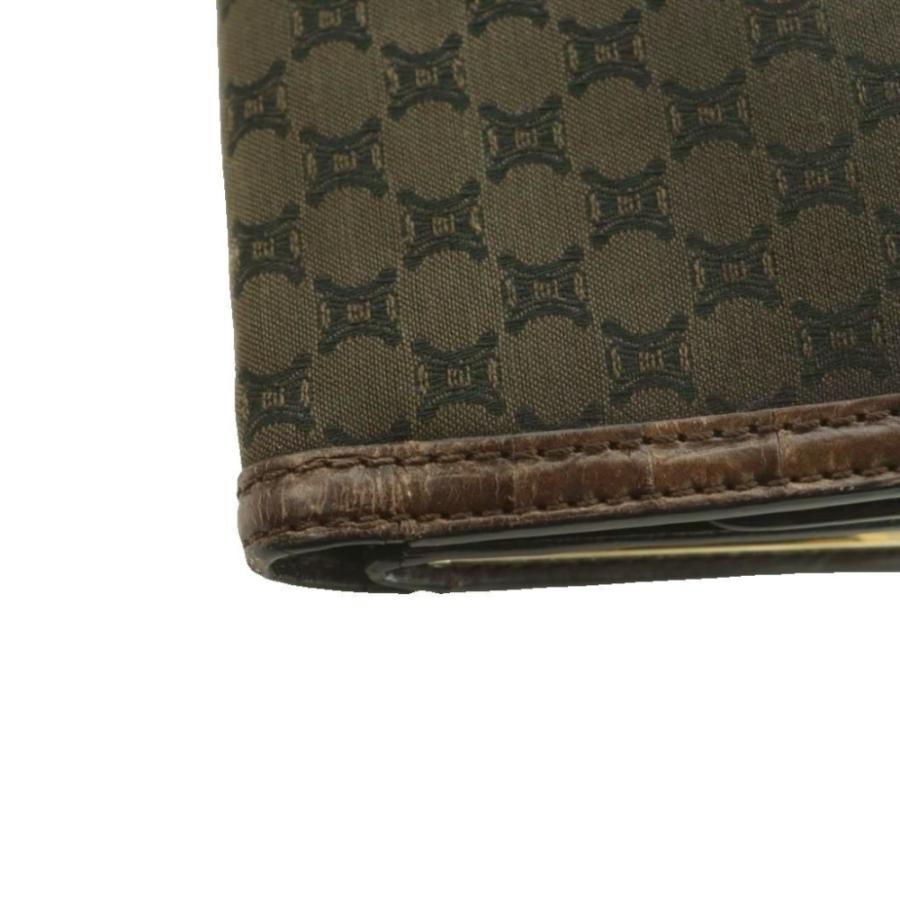 CELINE（セリーヌ） マカダム柄 二つ折り財布 コンパクトウォレット