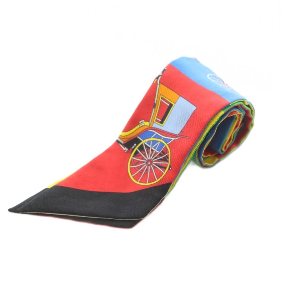 HERMES エルメス ツイリー スカーフ 精巧な馬車 新タグ HERMES（エルメス） HERMES Voitures Exquises 精巧な馬車 ツイリー