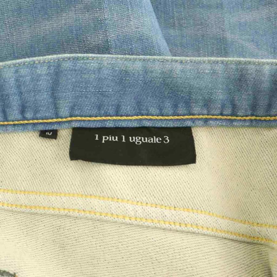 ウノピュウノウグァーレトレ 1PIU1UGUALE3 ANKLE TIGHT SLIM デニム 