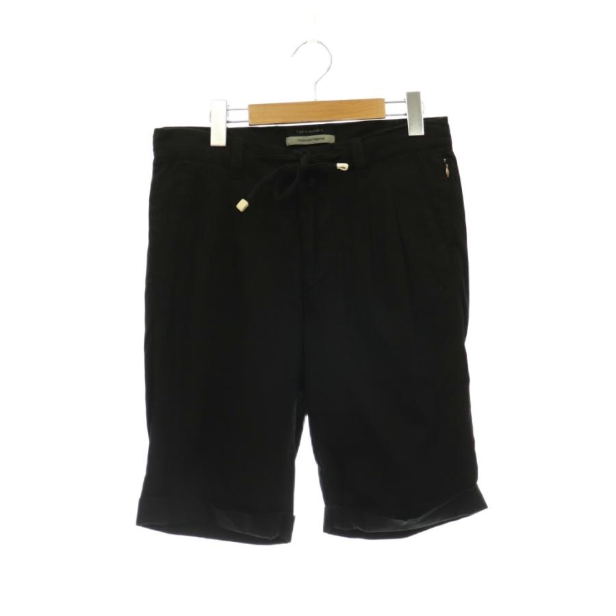 ウノピュウノウグァーレトレ　ショートパンツ サイズII 黒 ウノピュウノウグァーレトレ 1PIU1UGUALE3 easy shorts イージー