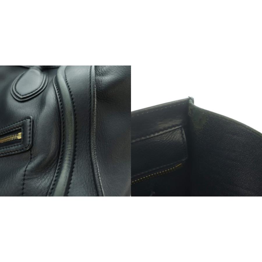 CELINE（セリーヌ） ラゲージ マイクロショッパー ハンドバッグ レザー