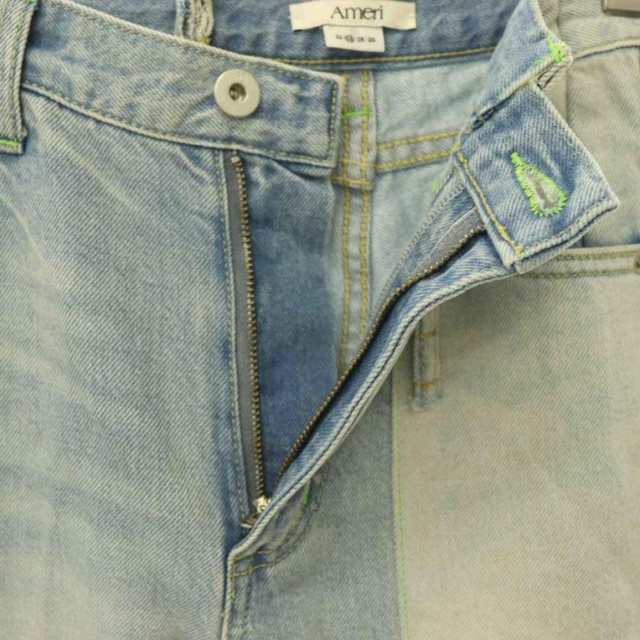 未使用品 アメリヴィンテージ 26SS NEON STITCH REMAKE DENIM BELT