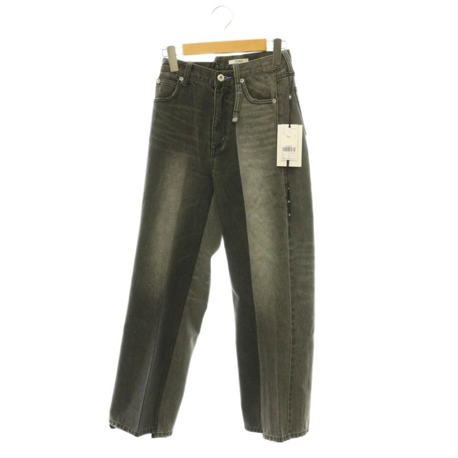 未使用品 アメリヴィンテージ 26SS NEON STITCH REMAKE DENIM BELT