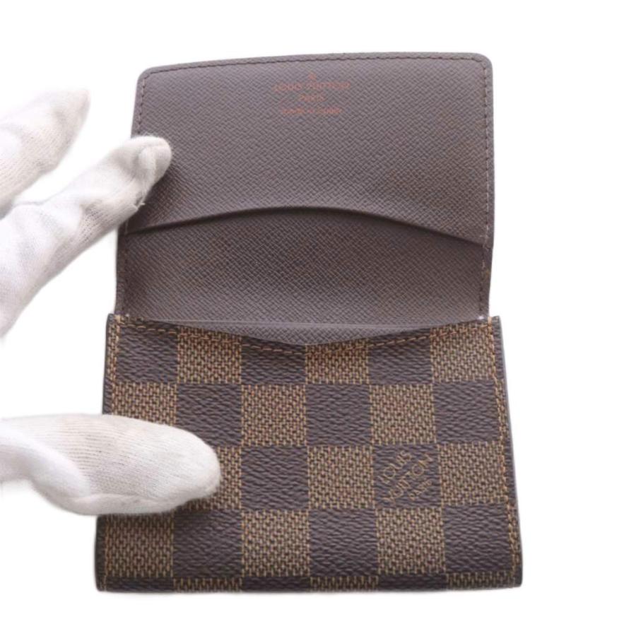 美品✨ルイヴィトン　名刺入れ　カードケース ダミエ N62920 LOUIS VUITTON（ルイ・ヴィトン） ダミエ アンヴェロップ カルト ドゥ