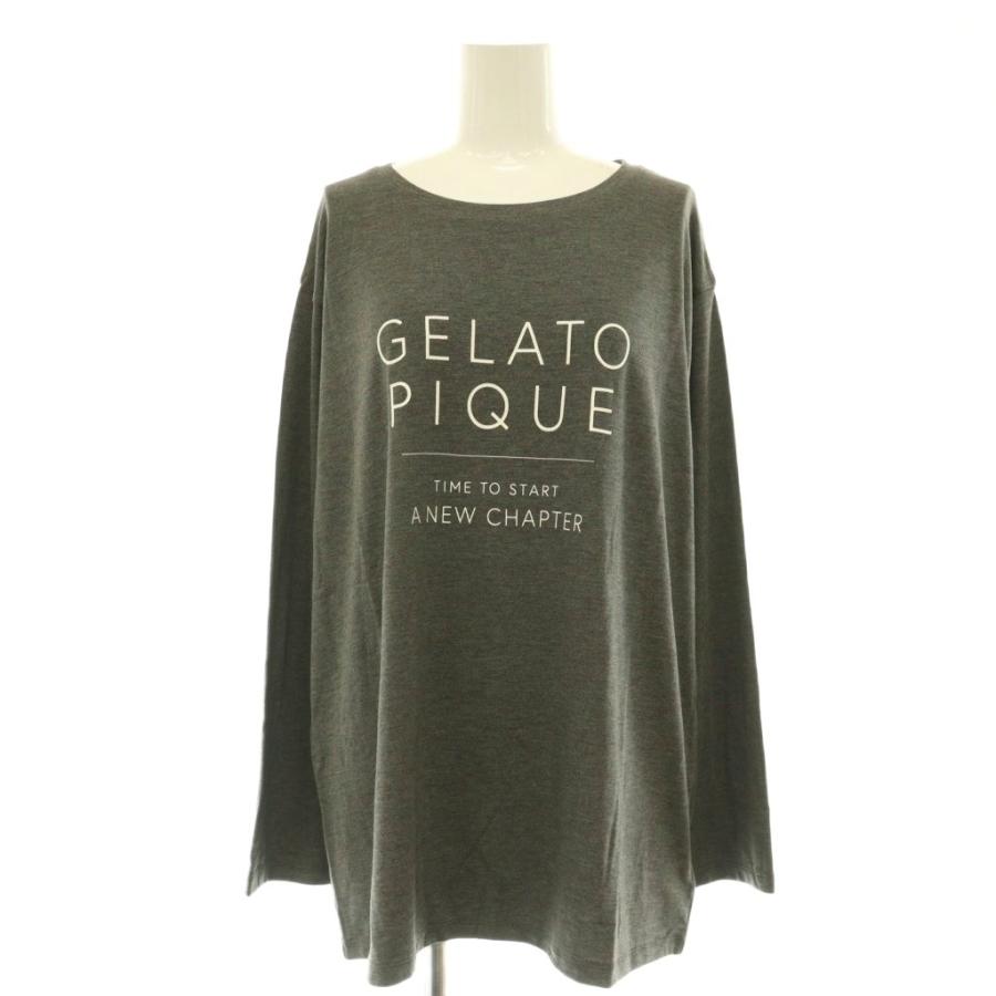 ジェラートピケ gelato pique セットアップ 上下 ロゴ カットソー 長袖