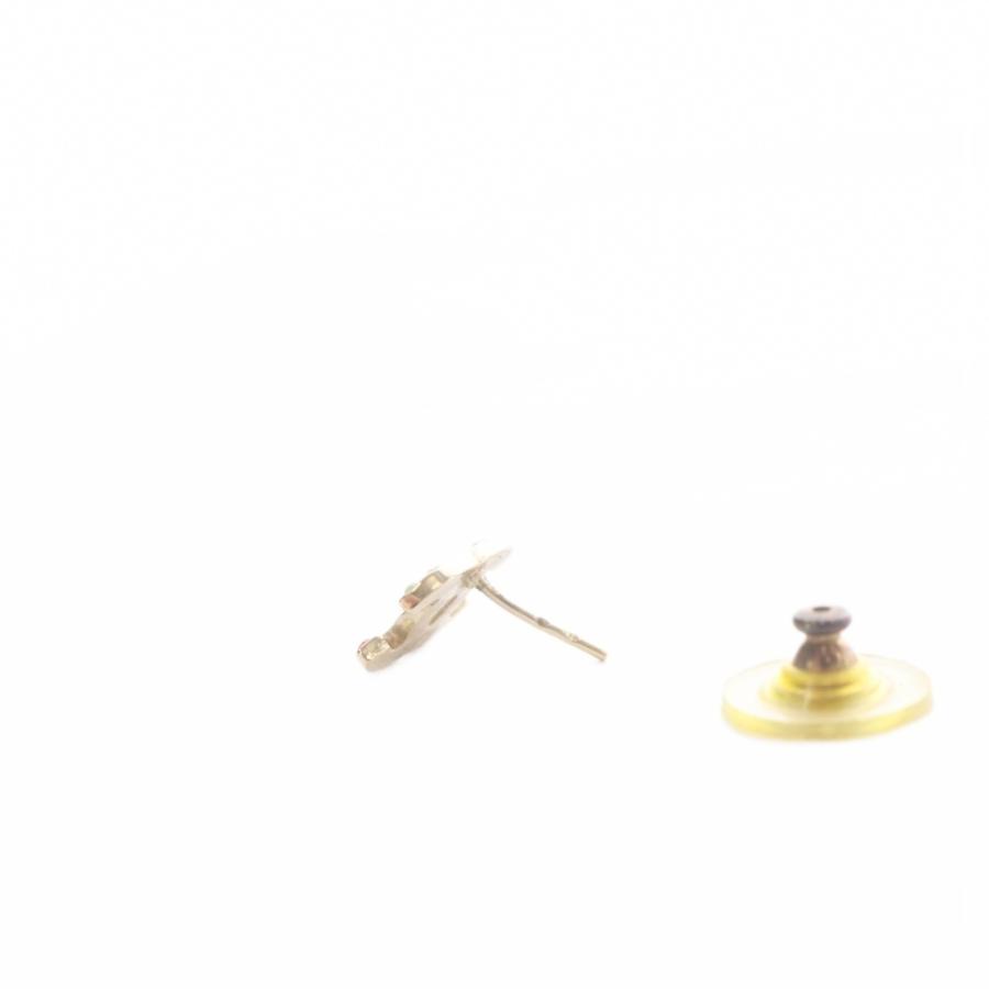 CHANEL（シャネル） ラインストーン ココマーク ピアス 両耳用