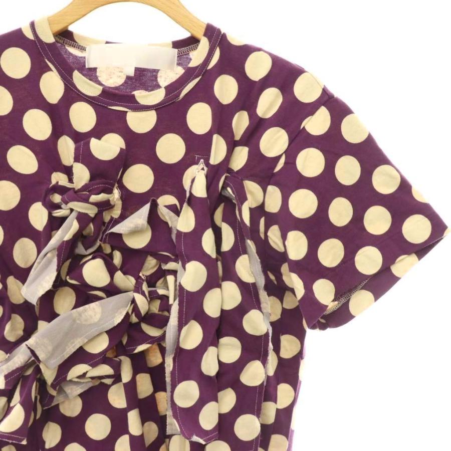 タオ コムデギャルソン TAO COMME des GARCONS ドット リボン 半袖
