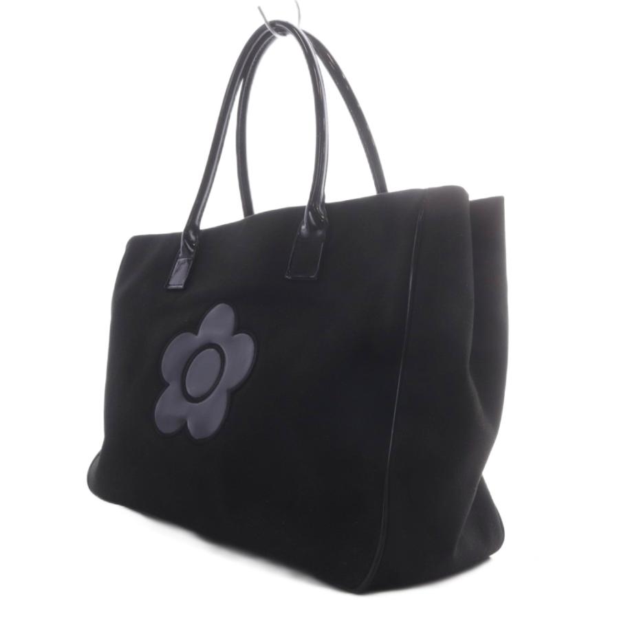 マリークワント MARY QUANT トートバッグ デイジーモチーフ キャンバス