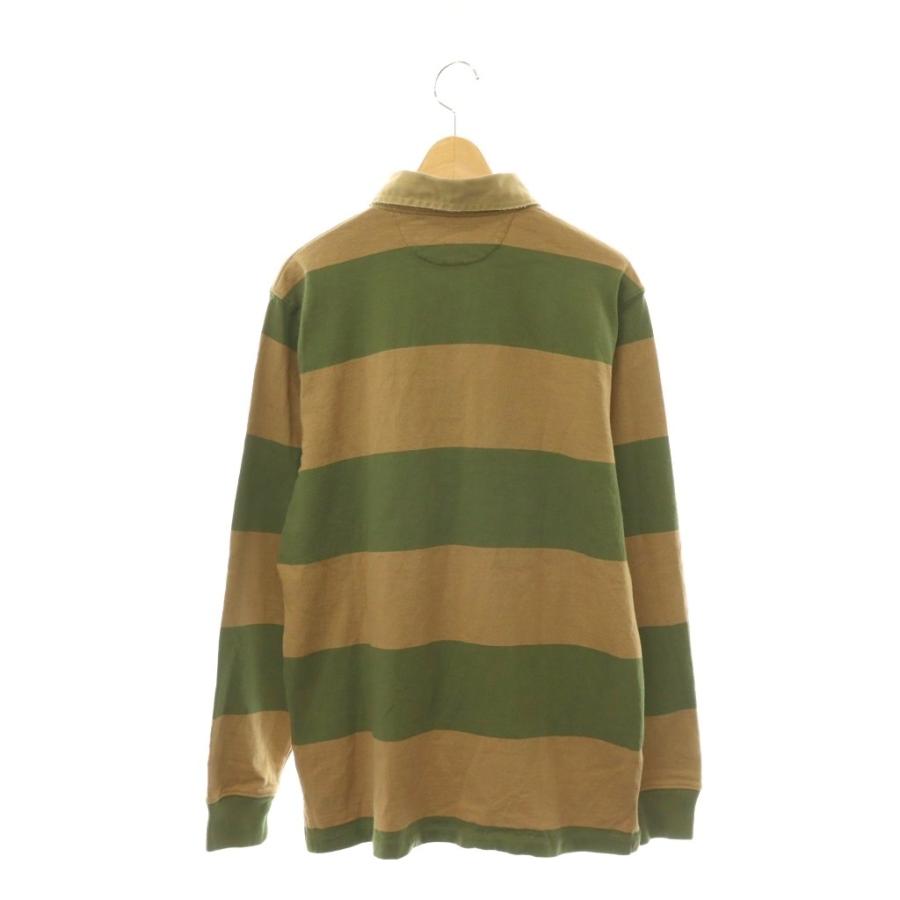 PoloRalphLaurenラガーシャツ カーキ×ベージュ国内正規品未使用現行 ポロ ラルフローレン POLO RALPH LAUREN Classic Fit Khaki-Collar