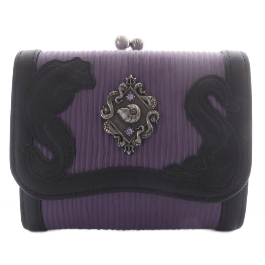 ディズニー ANNA SUI アナスイ アースラ 財布 ANNA SUI（アナスイ） ANNA SUI Disney ヴィランズ アースラ 財布 三