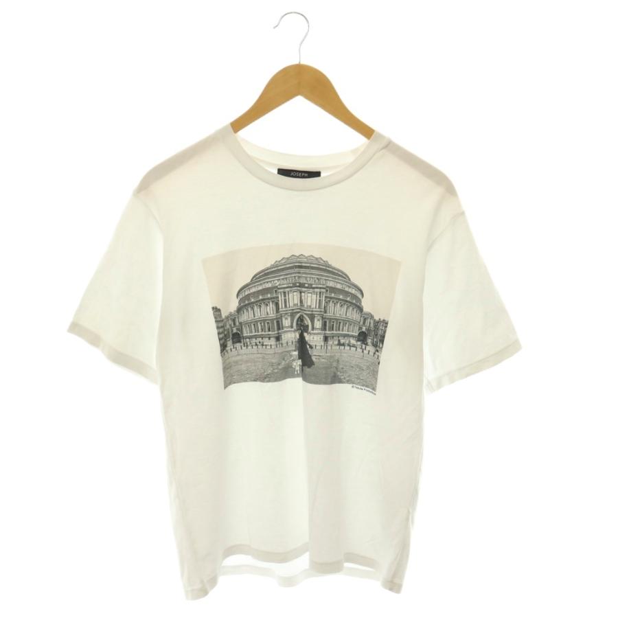 ジョセフオム JOSEPH HOMME ×ブラック・ジャック 25AW  PHOTO PRINT Tシャツ 半袖 クルーネック コットン 46 白 ホワイト /SY ■OS メンズ