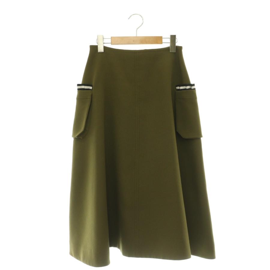 レディース ボーダーズアットバルコニー BORDER POCKET TWILL SKIRT
