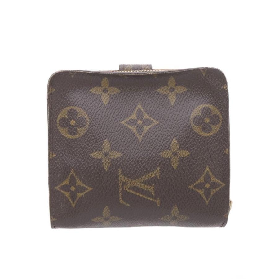 LOUIS VUITTON（ルイ・ヴィトン） コンパクトジップ モノグラム 二