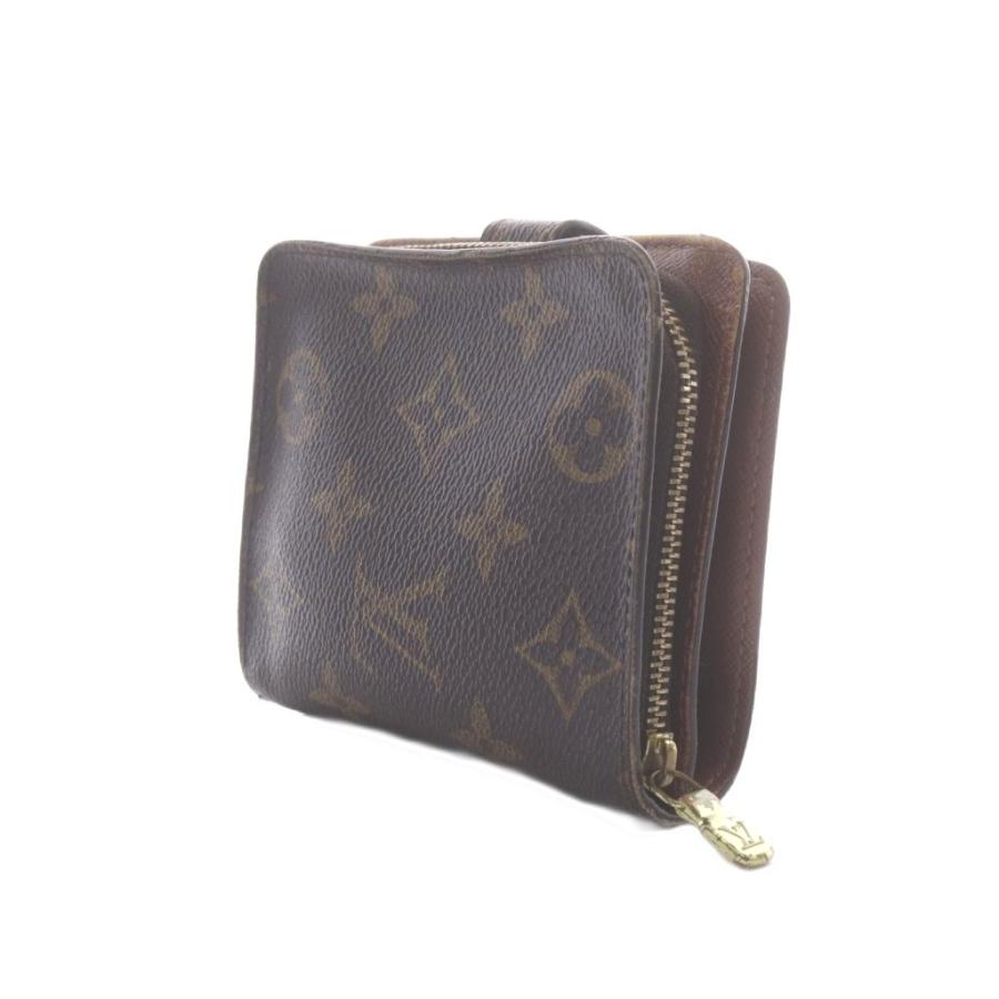 LOUIS VUITTON（ルイ・ヴィトン） コンパクトジップ モノグラム 二