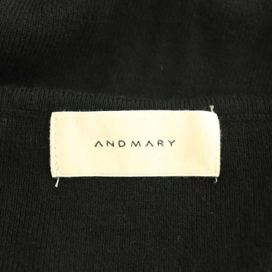 アンドマリー ANDMARY Mew frill tops ニット セーター 半袖 F