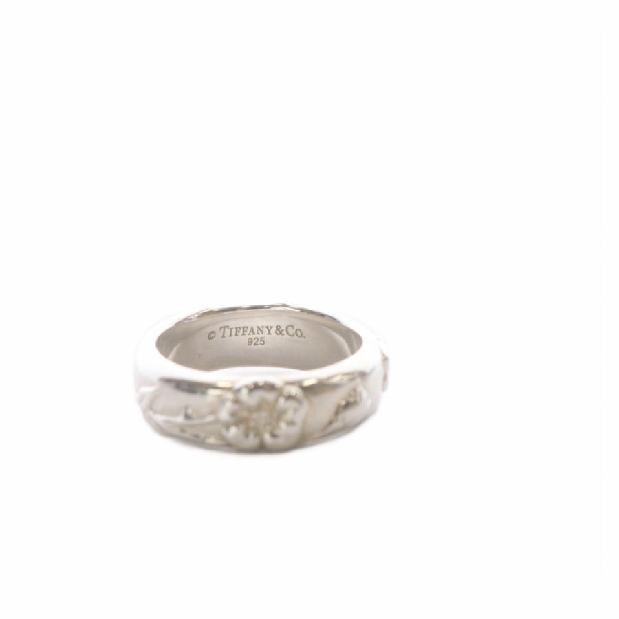 ティファニー TIFFANY & CO. 指輪 フラワーモチーフSVリング 925 9号