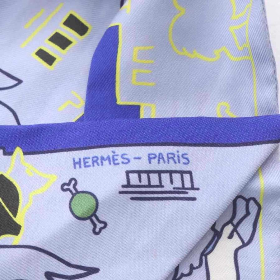 HERMES（エルメス） ツイリー スカーフ パリジャンの犬 Les Chiens