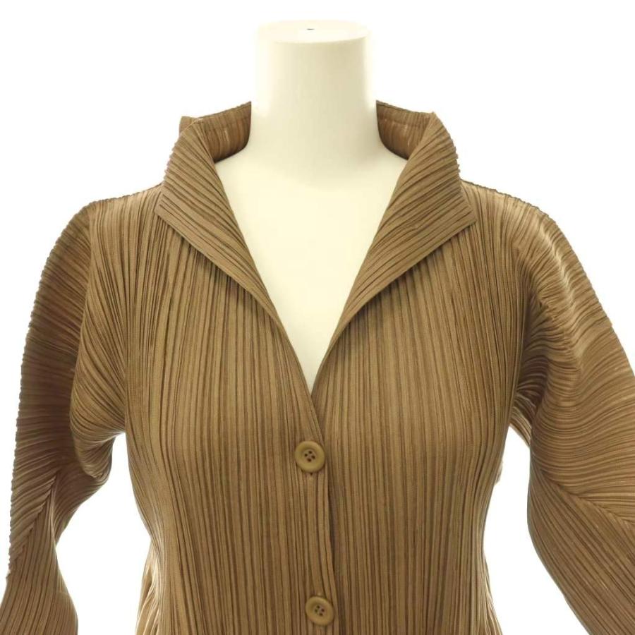 プリーツプリーズ PLEATS PLEASE イッセイミヤケ 七分袖 シャツ