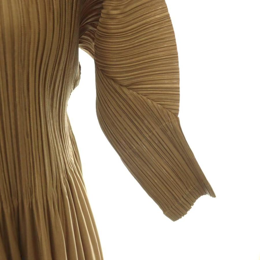 プリーツプリーズ PLEATS PLEASE イッセイミヤケ 七分袖 シャツ
