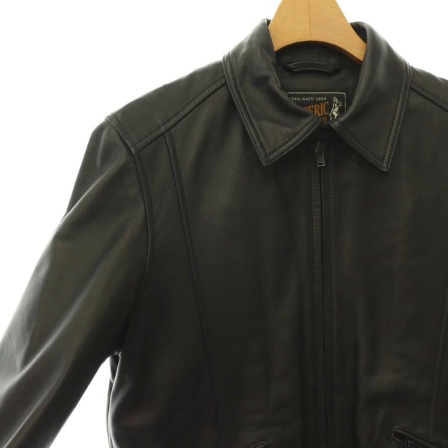 HYSTERIC GLAMOUR（ヒステリックグラマー） ラムレザー 衿付シングル