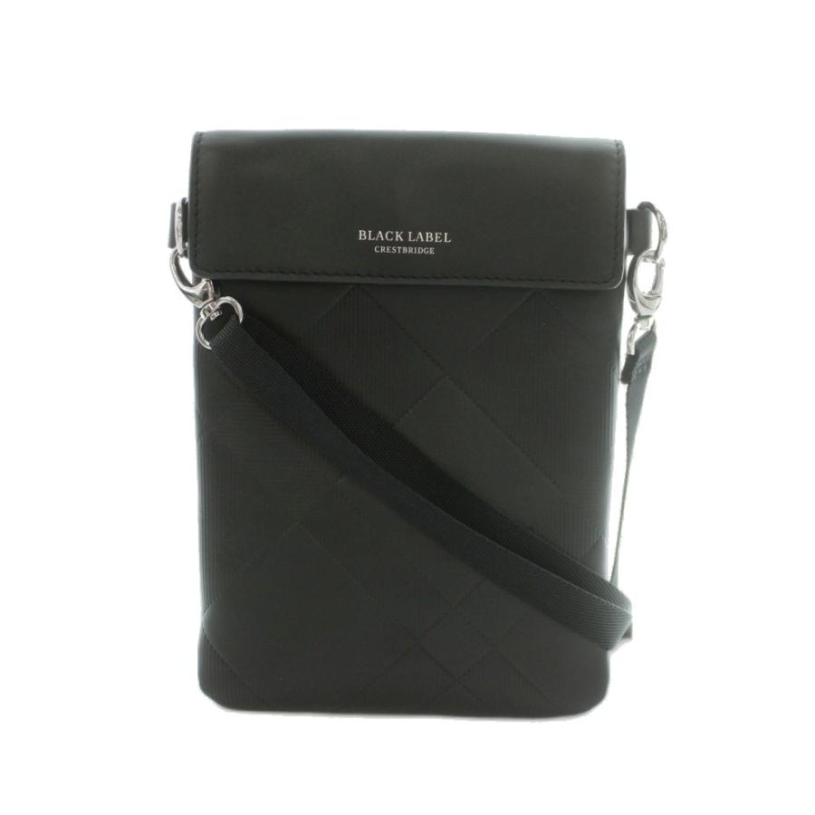 BLACK LABEL CRESTBRIDGE サコッシュ ブラック ブラックレーベルクレストブリッジ BLACK LABEL CRESTBRIDGE