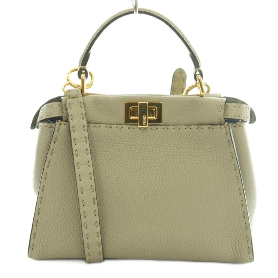 FENDI フェンディ ピーカブー セレリア ミニ 2WAY ショルダーバッグ FENDI（フェンディ） ピーカブー ミニ セレリア 2WAY ハンドバッグ