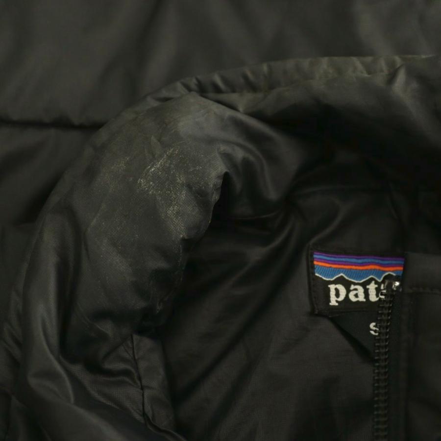 パタゴニア Patagonia Micro Puff Vest ベスト 中綿 ジップアップ S 黒