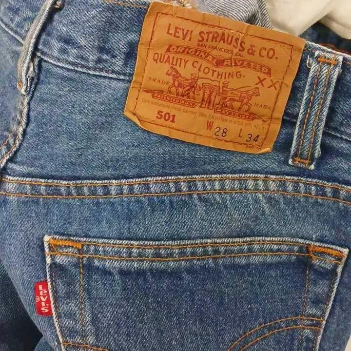 Levi's（リーバイス） Levi's 92年 USA製 ボタン裏653 501XX