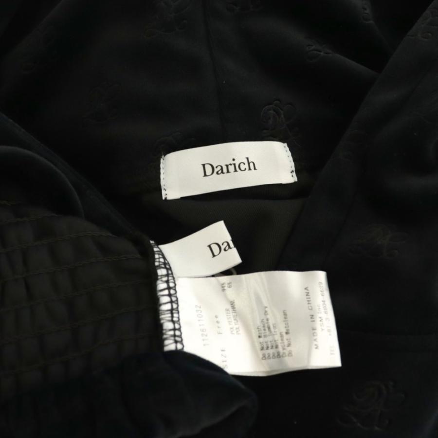 Darich（ダーリッチ） Darich 26SS シグネチャーDRベロアベアトップ