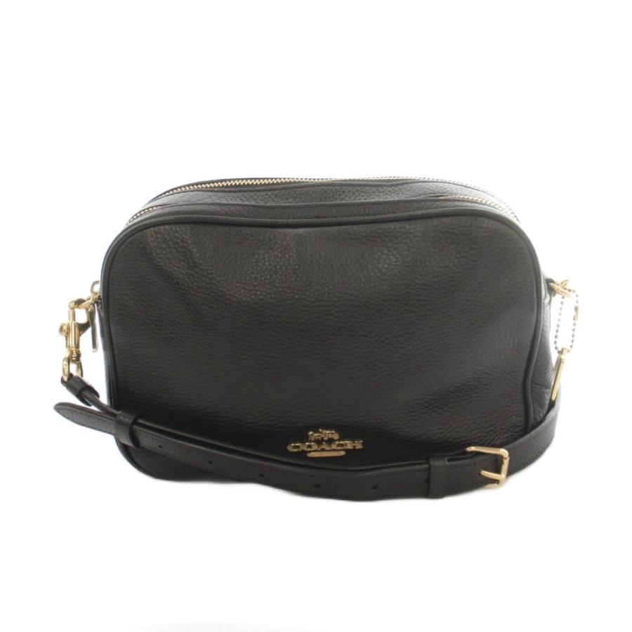COACH（コーチ） レザー ショルダーバッグ スクエア 黒 ブラック 