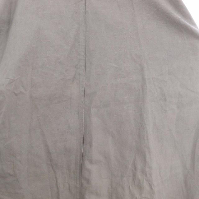 エブール ebure 22SS Linen Cotton Twill Flare Skirt スカート ロング 