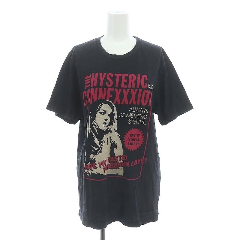 HYSTERIC GLAMOUR ヒステリックグラマー ガールプリントTシャツ HYSTERIC GLAMOUR ヒステリックグラマー ガールプリントTシャツ