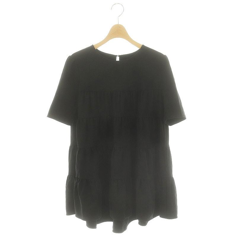 アベニールエトワール Aveniretoile 23SS ギャザー切替フレア  