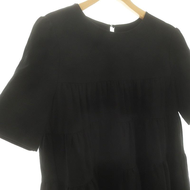 アベニールエトワール Aveniretoile 23SS ギャザー切替フレア  