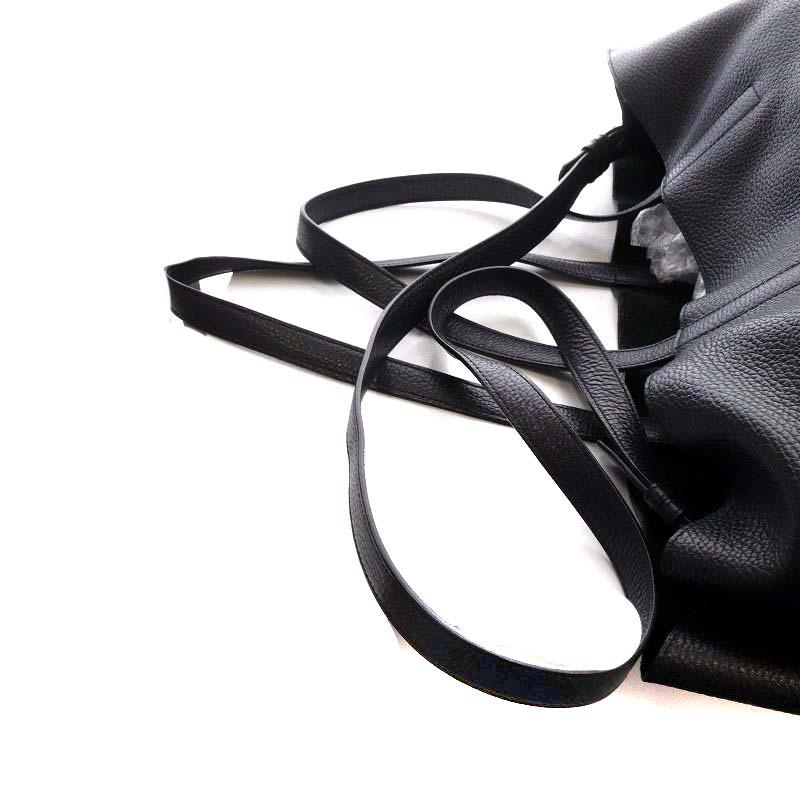 ジルサンダー JIL SANDER XIAO BAG シボレザー ビッグトートバッグ  