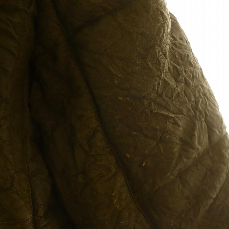 LOEWE（ロエベ） ラムレザーボンバーブルゾン ジャケット アウター 46