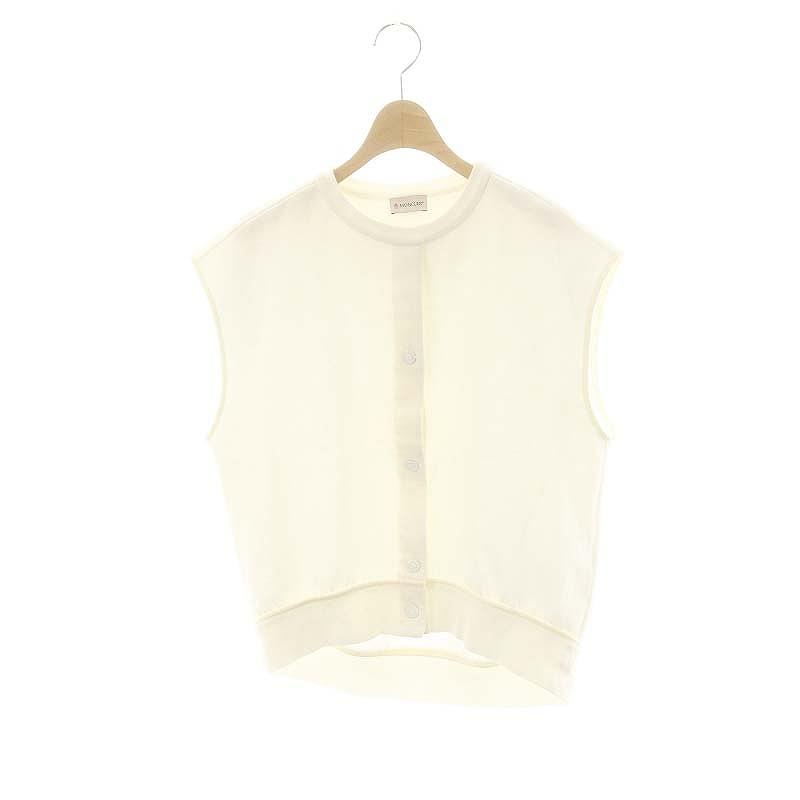 MONCLER モンクレール カットソー フレンチスリーブ XS 白 /MI □OS  