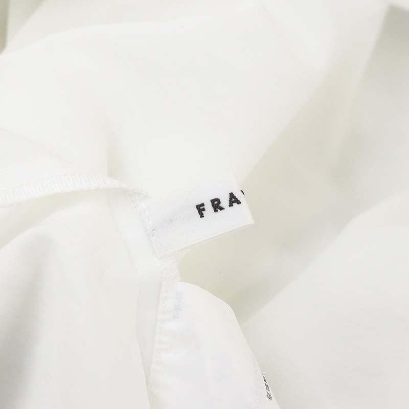 フレイアイディー FRAY I.D 23SS ラッフルギャザーブラウス 半袖 プル 