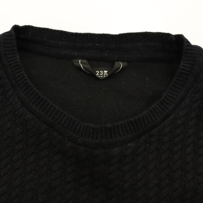 23区（ニジュウサンク） オンワード樫山 HOMME ニット セーター クルー 