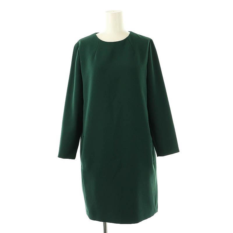 スタニングルアー STUNNING LURE ワンピース 膝丈 長袖 0 グリーン /DO