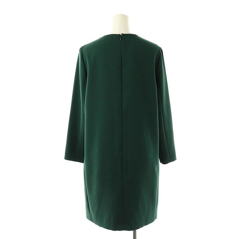 スタニングルアー STUNNING LURE ワンピース 膝丈 長袖 0 グリーン /DO