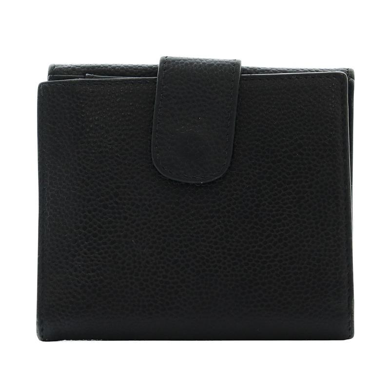 CHANEL シャネル 4番台 ココマーク コンパクト財布 二つ折り CHANEL シャネル 4番台 ココマーク コンパクト財布 二つ折り