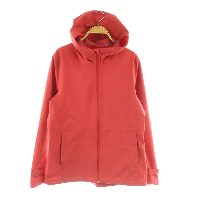 ユニクロ（UNIQLO） ブロックテックパーカ ジップアップ L レッド /MY 