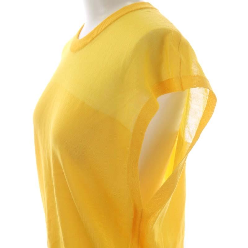 ブラミンク BLAMINK ノースリーブコットンサマーニット カットソー  