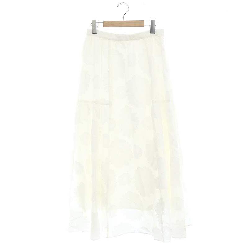 グレースクラス セットアップ 上下 フラワージャガード ブラウス スカート グレースクラス セットアップ 上下 フラワージャガードトップ