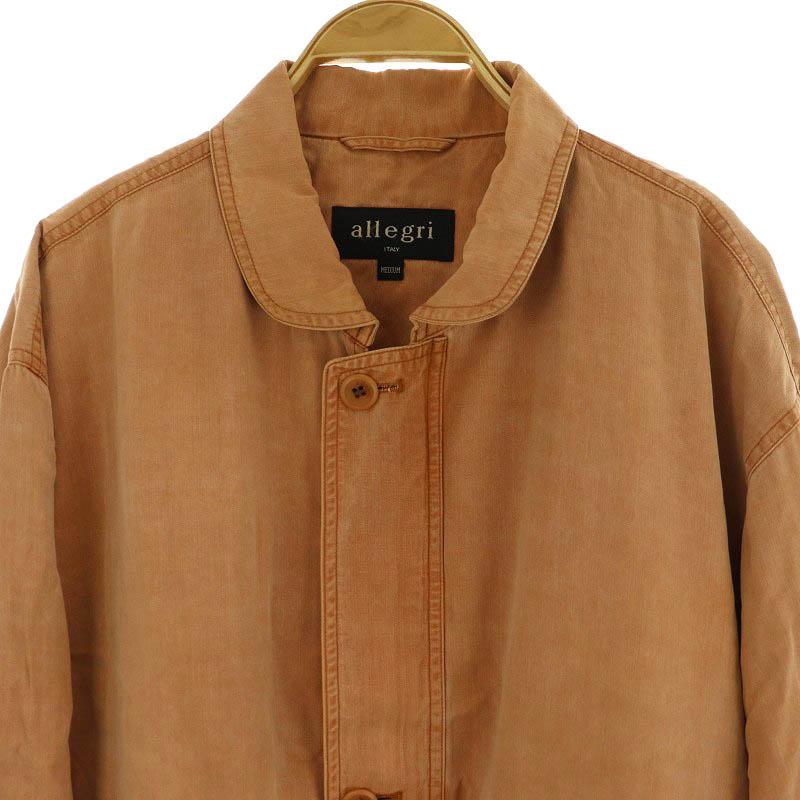 80s allegri イタリア製　レイヤード　vintage ジャケット アレグリ allegri ジャケット ブルゾン ジップアップ ヴィンテージ